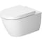 Duravit Toilet Wall-Mounted Darling New 21" Washdown, Us-Version White 2545090092 - alternate 1
